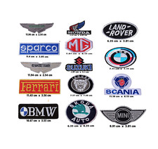 Car Brand Motor Racing iron un