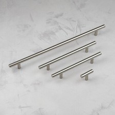 Brushed Nickel T Bar Cupboard