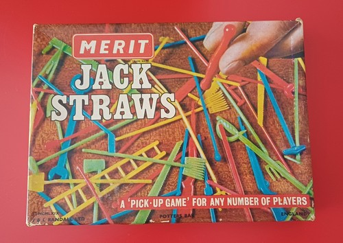 Jack straws merit game vintage - straws,