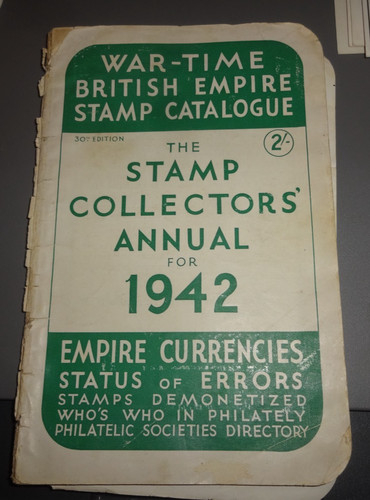 Stamp collectors annual 1942 - stamp,