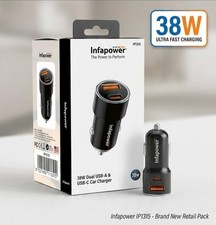 Infapower ip1315 dual usb - dual, car