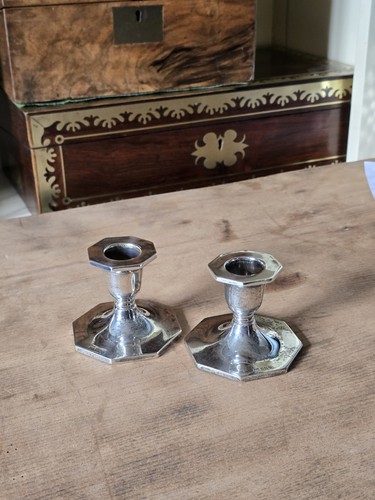 Silver candlesticks walker - silver,
