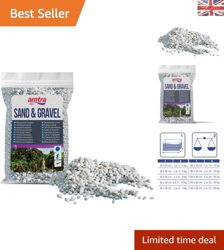 Coarse white aquarium - coarse, gravel