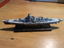 Bismarck Small Scale Model Deagostini Atlas. Good Condition