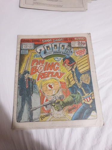 2000ad prog 490 - prog, dredd