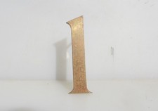Vintage Brass House Number