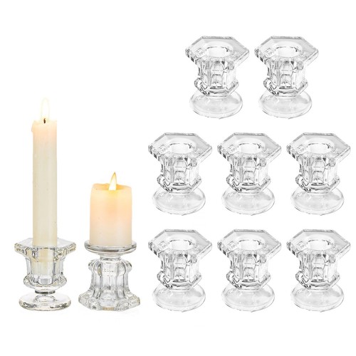 Glasseam glass candlestick - glasseam,