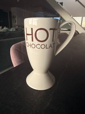Whittard of Chelsea Hot Chocolate Tall Large Latte Mug - 16cm Height