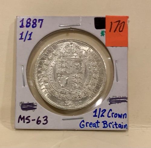 1887 crown great - 1887, britain
