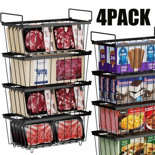 4pcs stackable chest freezer - chest,
