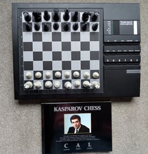 Saitek Kasparov Team-Mate Advanced Trainer Chess Computer - Vintage 1988 TESTED