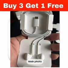 USB C Type Headphones Stereo Music Earphones For Samsung and Iphone 15 & 16