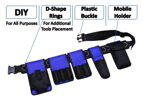 Scaffold blue nylon padded - nylon,