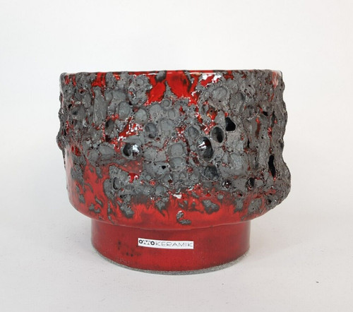 Retro otto keramik red and - retro,