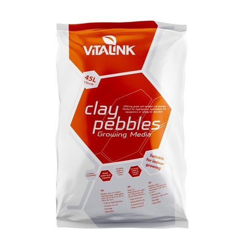 Vitalink clay pebbles 45l - vitalink,
