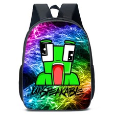 Cartoon Unspeakable School Bag