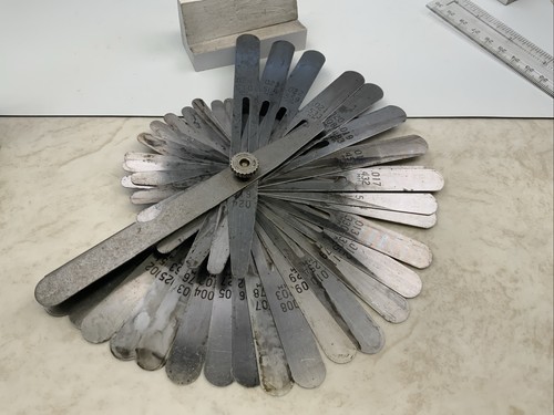 Feeler gauge set - feeler,