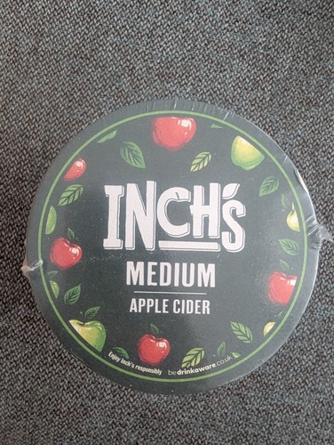 Inch cider beer mats - cider,