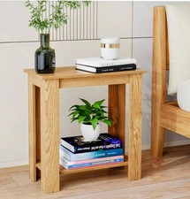 2 Tier End Table With Storage