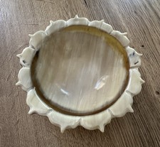 Vintage Ankole Cow Horn Bowl - Hand Carved