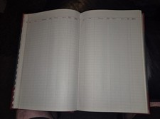 Vintage Signing In Log Book