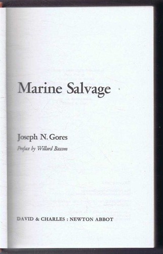 Shipwrecks joseph gores - joseph, n