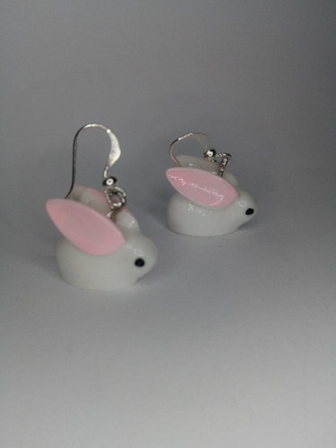 Yellow duck charm silver - yellow,