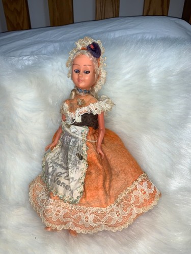 Antique vintage old doll - old,
