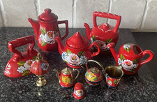 Canal Ware Red Floral