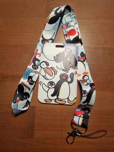 Pingu card holder lanyard - id,