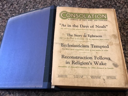 Consolation magazine 1945 year - 1945,