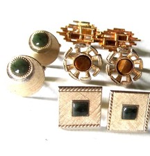 LOVELY VINTAGE CUFF LINK LOT