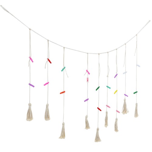 Handmade beige tassel - handmade,