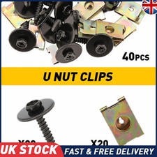 40Pcs Metal Car Screw Body