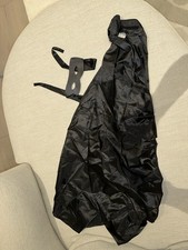Black Fancy Dress Costume Cape And Face Mask Perfect For Halloween