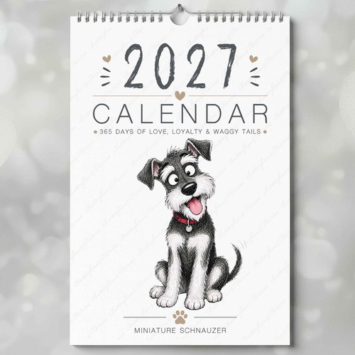 Miniature schnauzer 2027 - miniature, a4