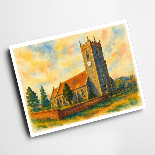 Print st michael - print,