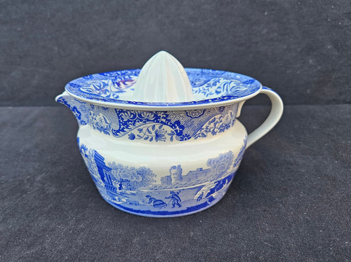 Spode blue italian fruit - blue,