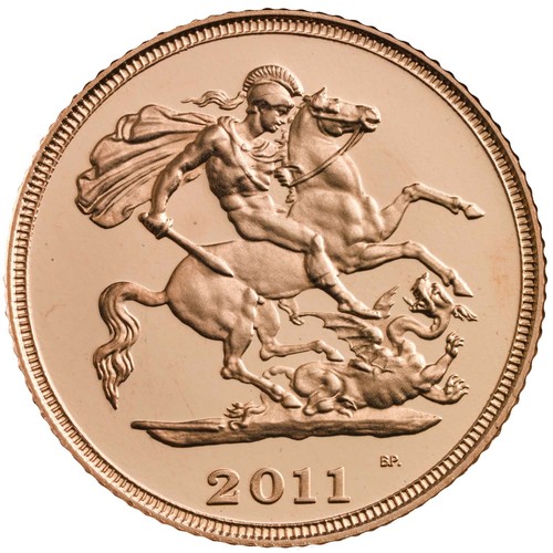 The half sovereign - 2011, gold