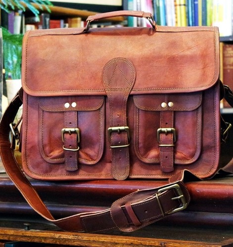 Bag leather laptop - laptop, briefcase