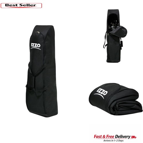 Compact black golf club travel - golf,