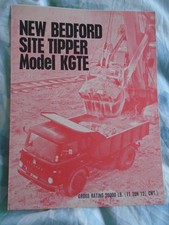 Bedford Site Tipper Model KGTE
