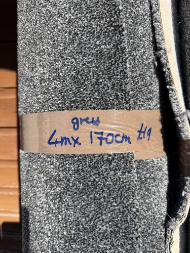 Carpet offcut grey - , 4m