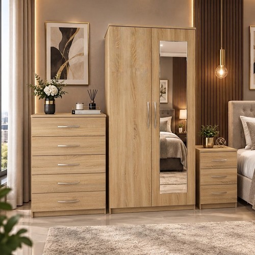 Fully assembled bedroom - fully,