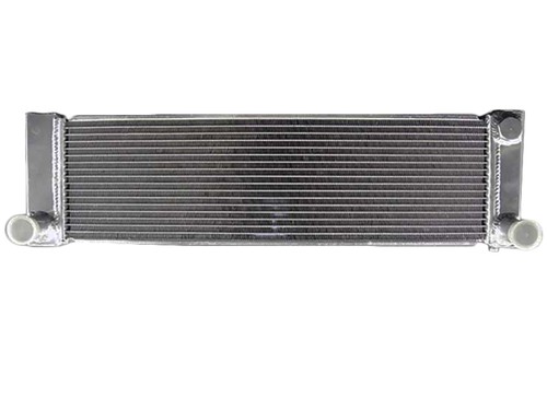 Aluminium water cooler front - aluminium,