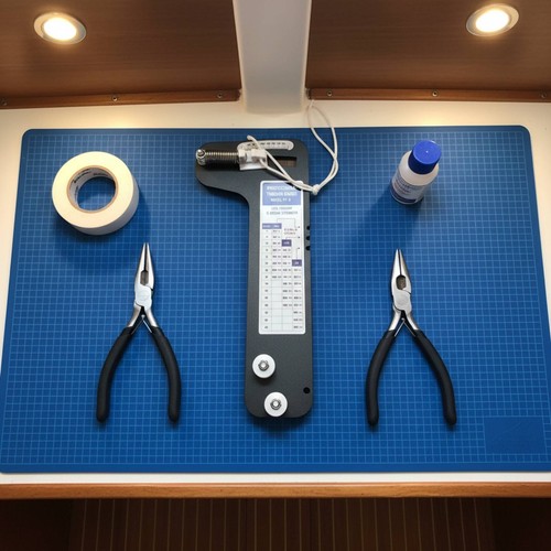 Sailboat rigging tension gauge - sailboat,