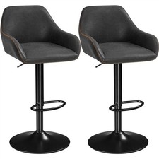 Bar Stools Set, 2pcs Height