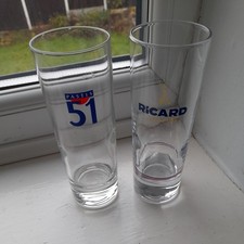 RICARD & PASTIS pair tall