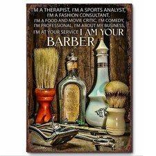 Barber Shop Sign Funny Caption