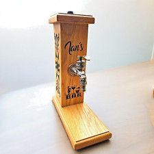 Personalized  Named Wooden Whiskey Dispenser, Bar, Home Bar Drink Dispenser